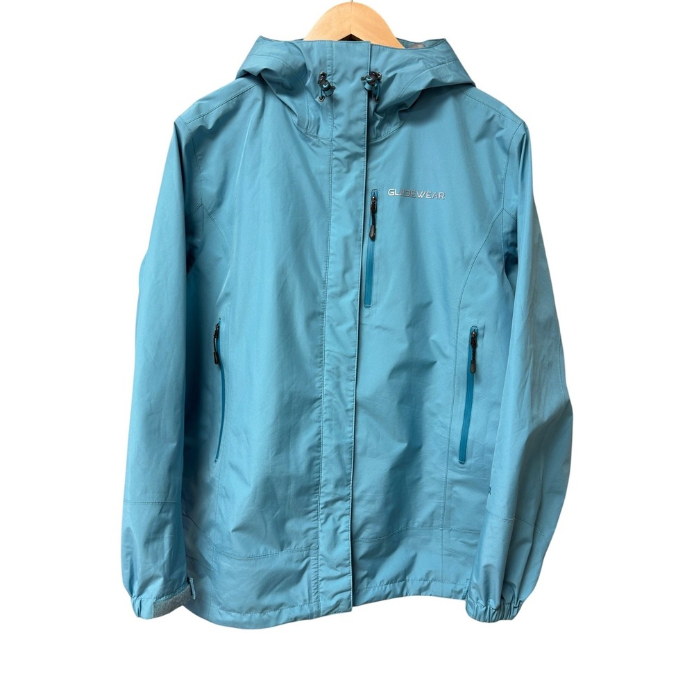 Bass Pro Shops Guidewear Jacket Mens XL Blue Gore-Tex Waterproof Fishing Outdoor